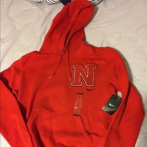 Red/black Nike hoodie